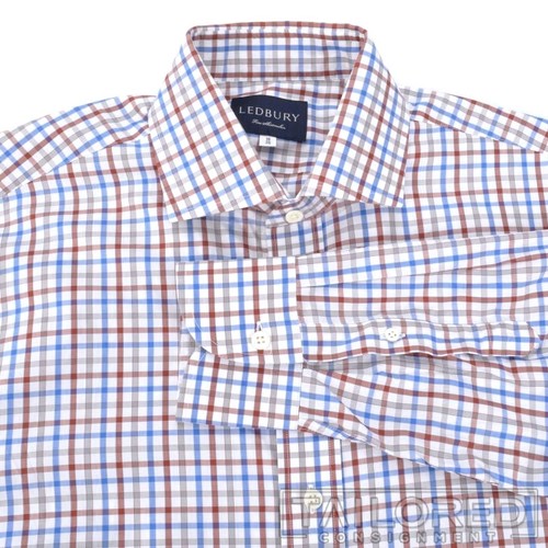 Ledbury red blue plaid - ledbury,